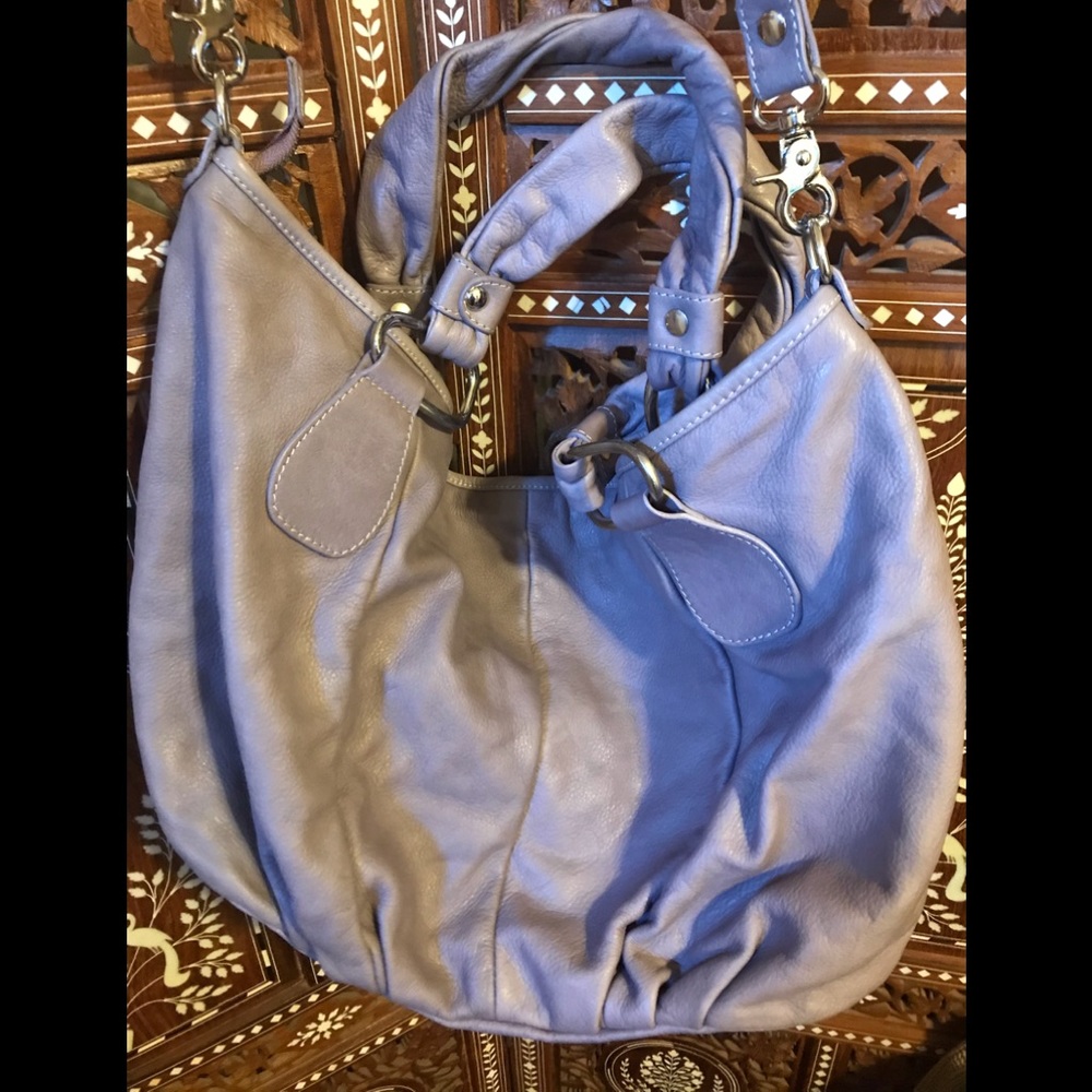 L ‘Incontro large soft leather purse Italian